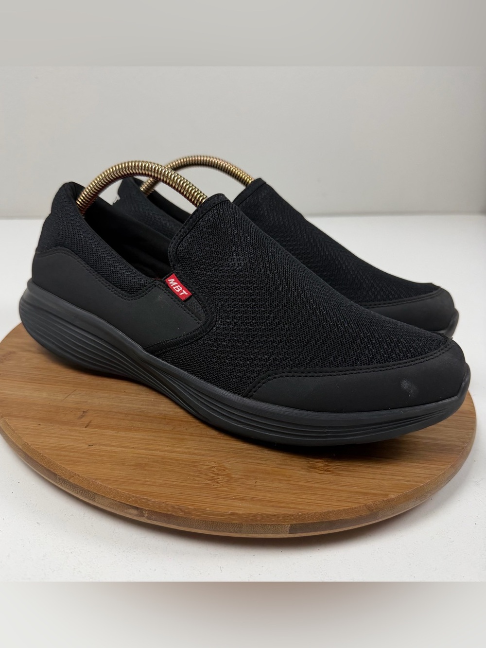 MBT Modena III Men’s Black Slip-On Mesh Comfort Loafers